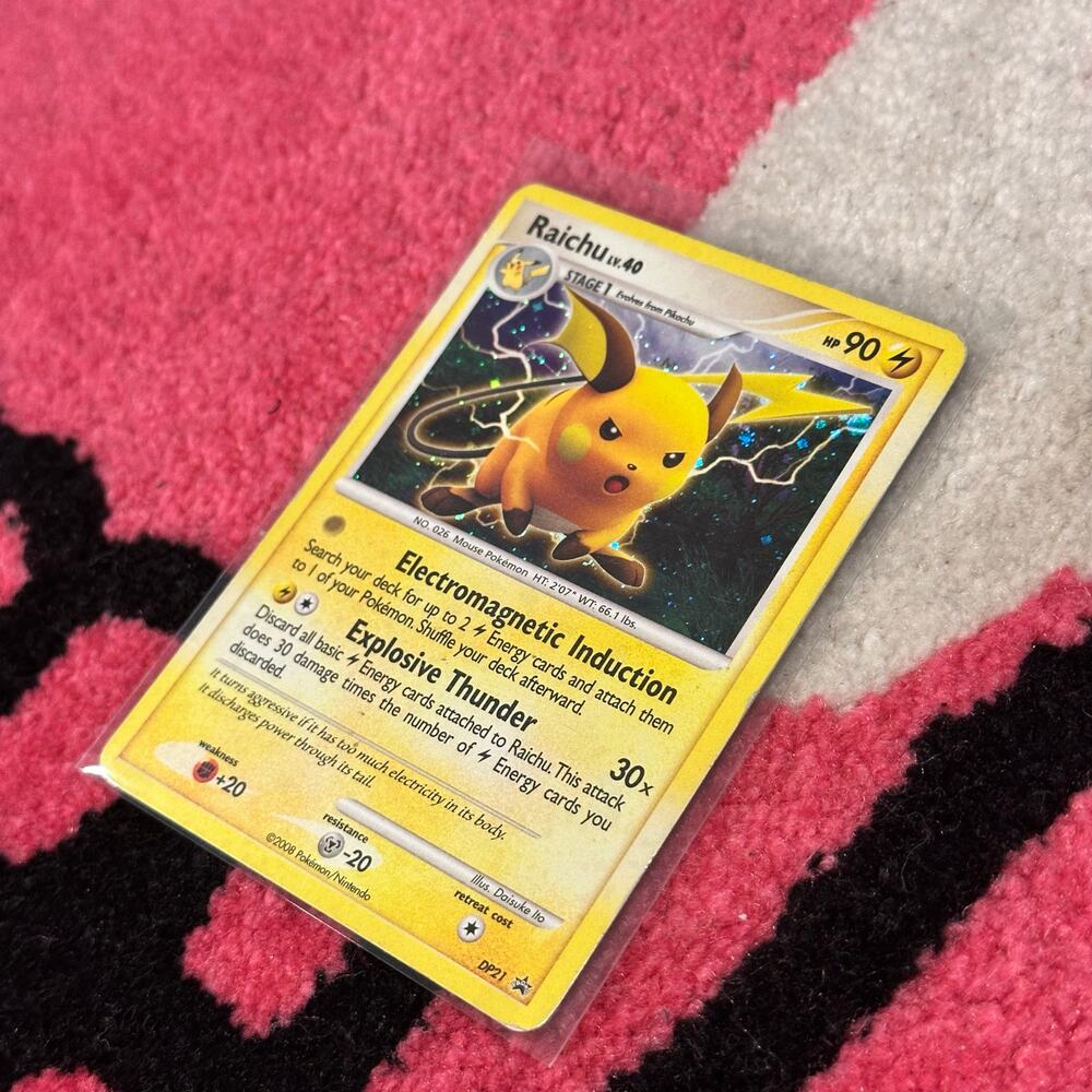 Raichu DP21 – Pokémon TCG Black Star Promo – As Pictured